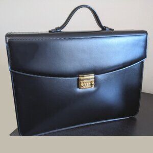 Montblanc Meisterstück Briefcase 30641 – Black Leather – New/Unused – Unisex